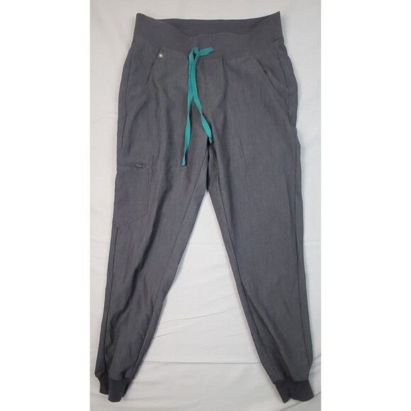 FIGS Women’s Technical Collection Jogger Scrub Pants Grey Size Small - Picture 1 of 9